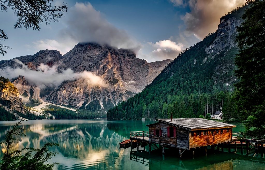 Natural Wonders of Italy, Pragser Wildsee lake.