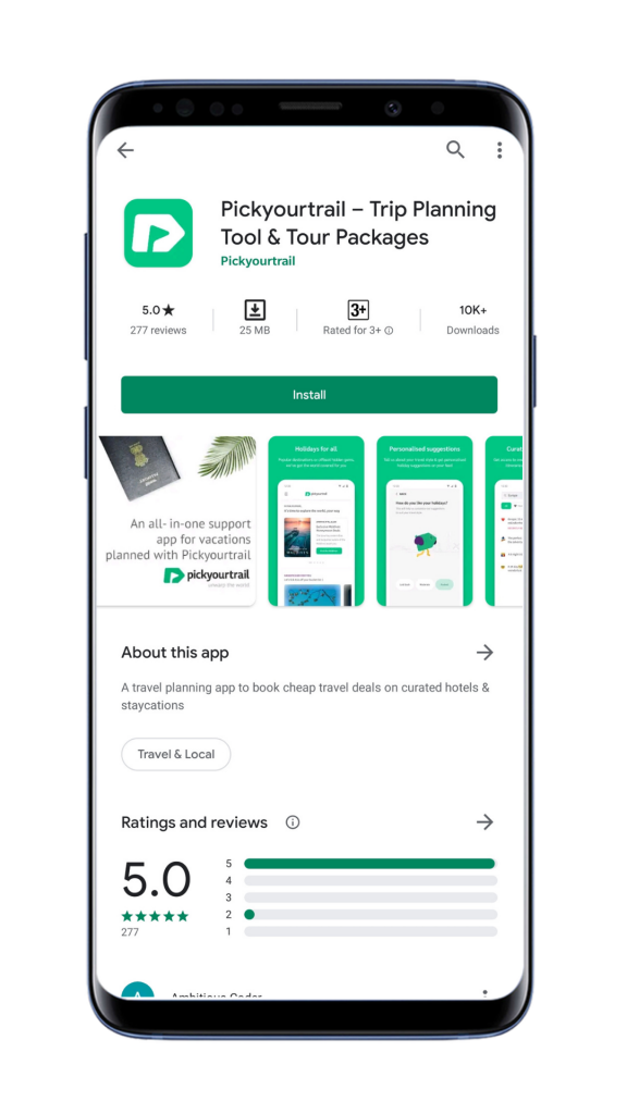 Installing PYT app