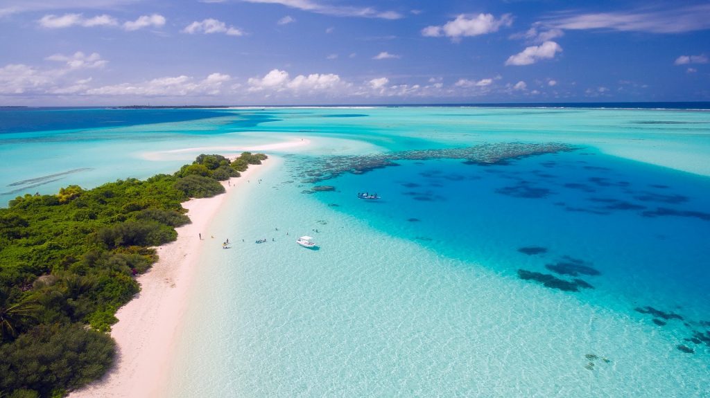 The beautiful Maldives Island