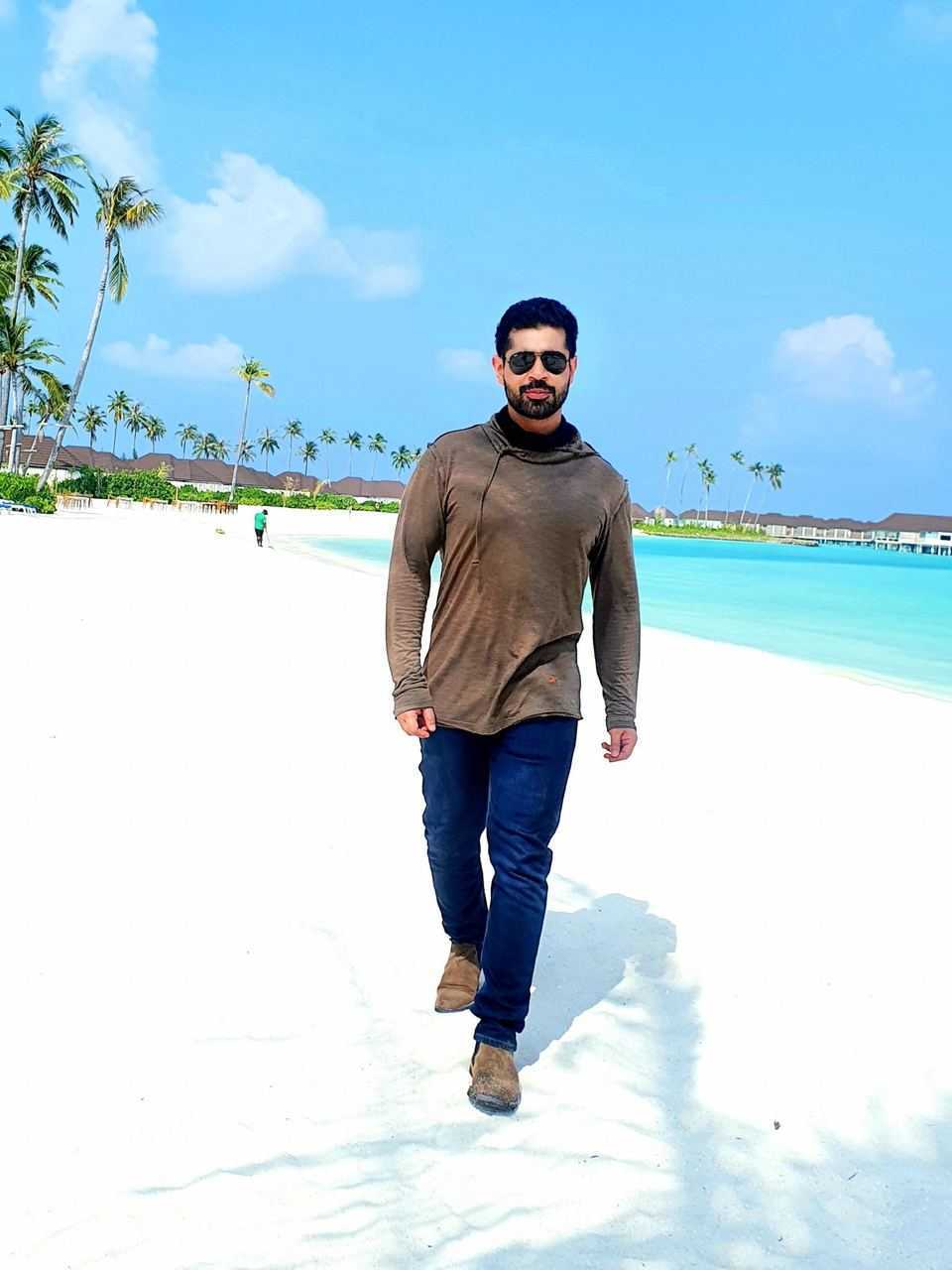 A solo traveller enjoying 'me-time'