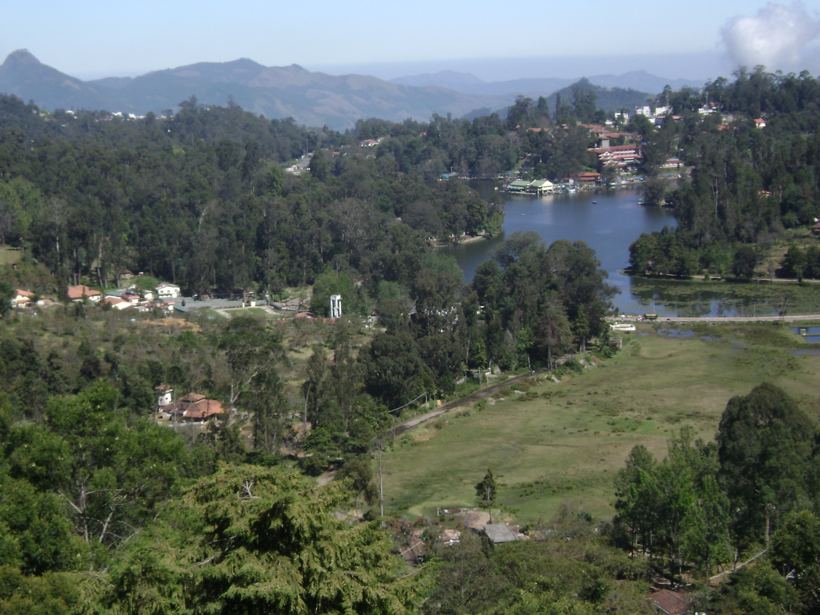 View of Kodaikanal Lake