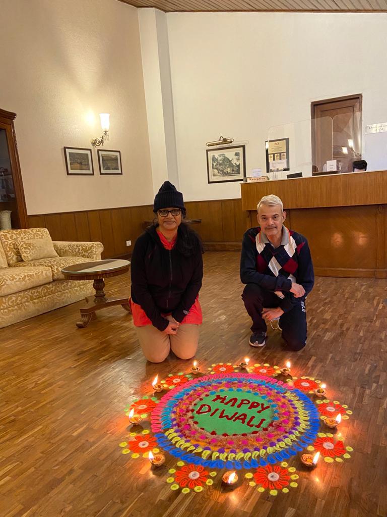 A Diwali Kolam