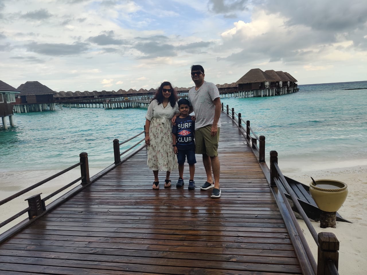 Family holiday to Maldives