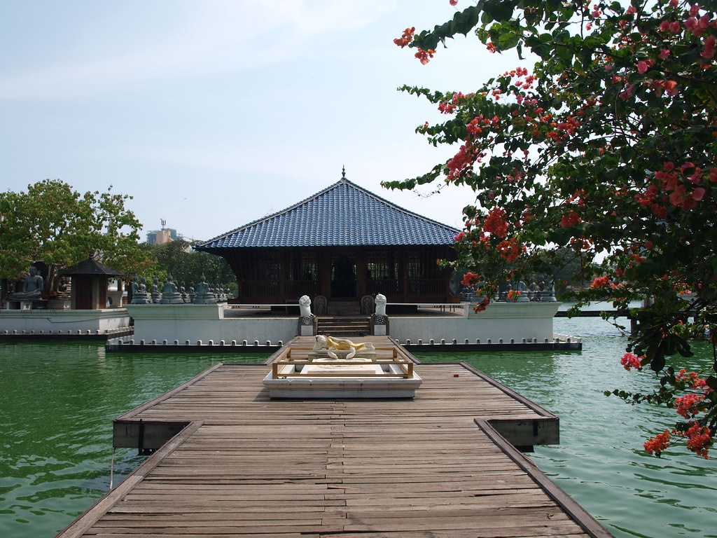 Ubicación del templo Gangaramaya