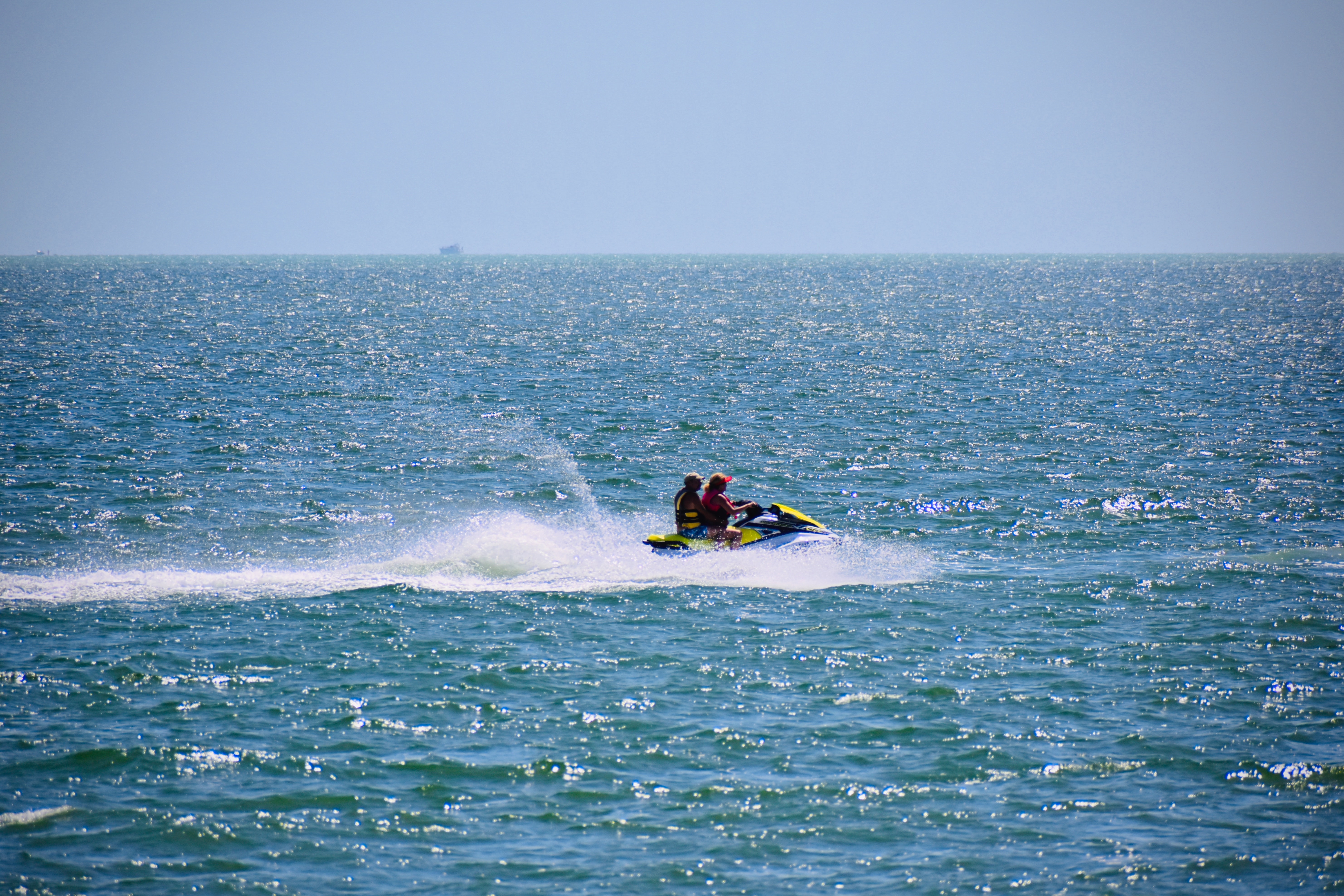Jet Ski in the sea