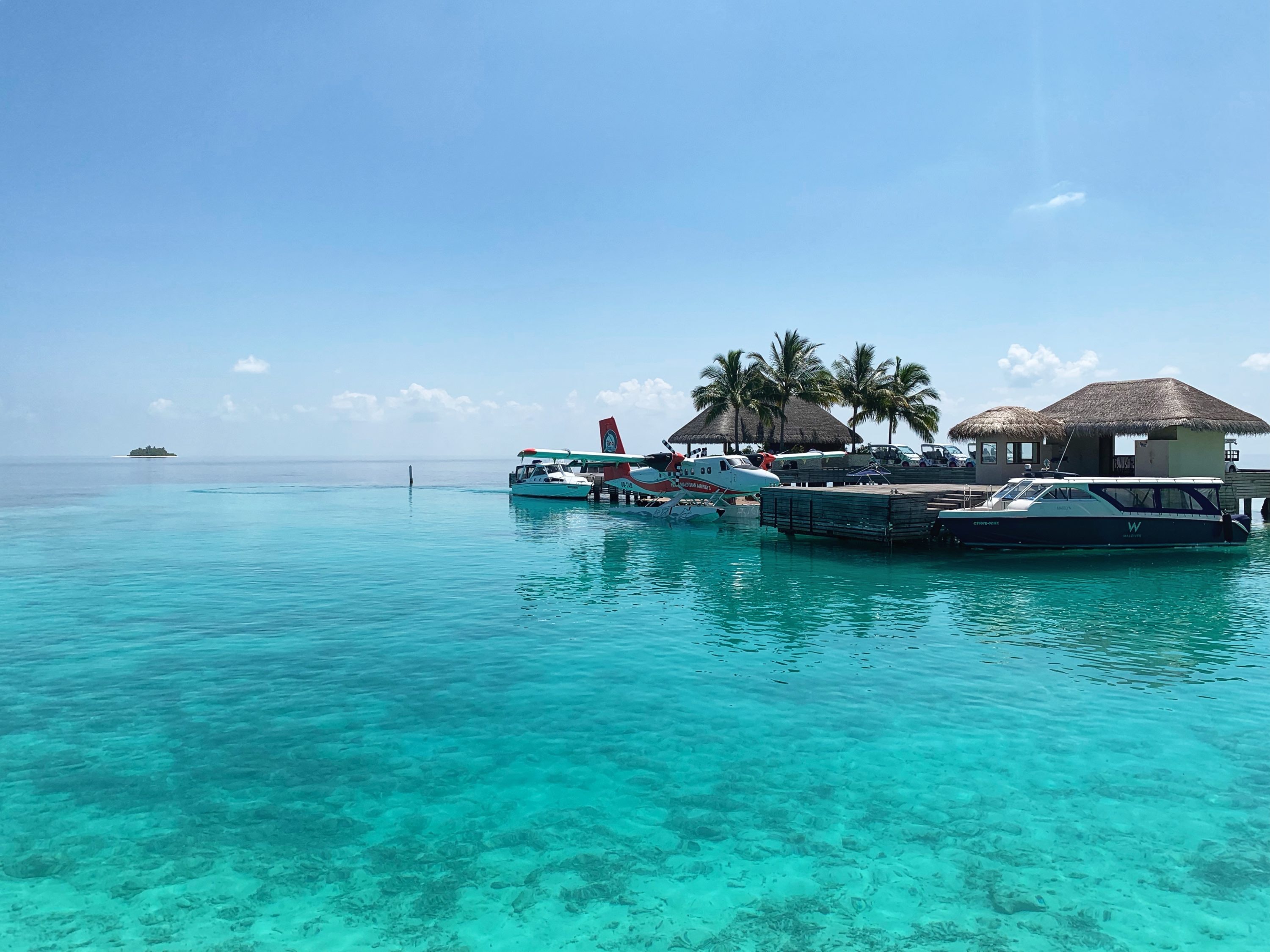Sea plane experience in the Maldives