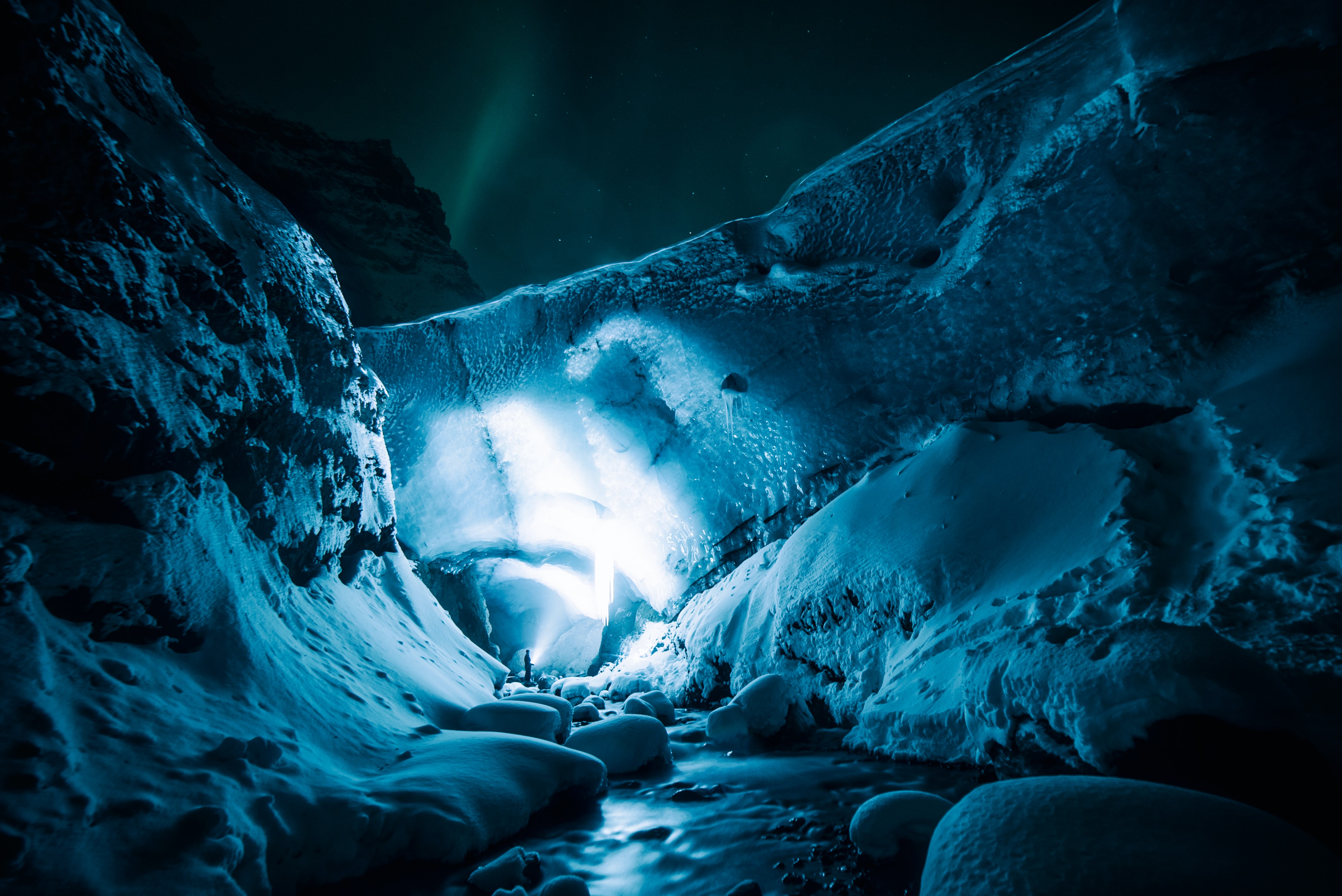 ice caves in Iceland
