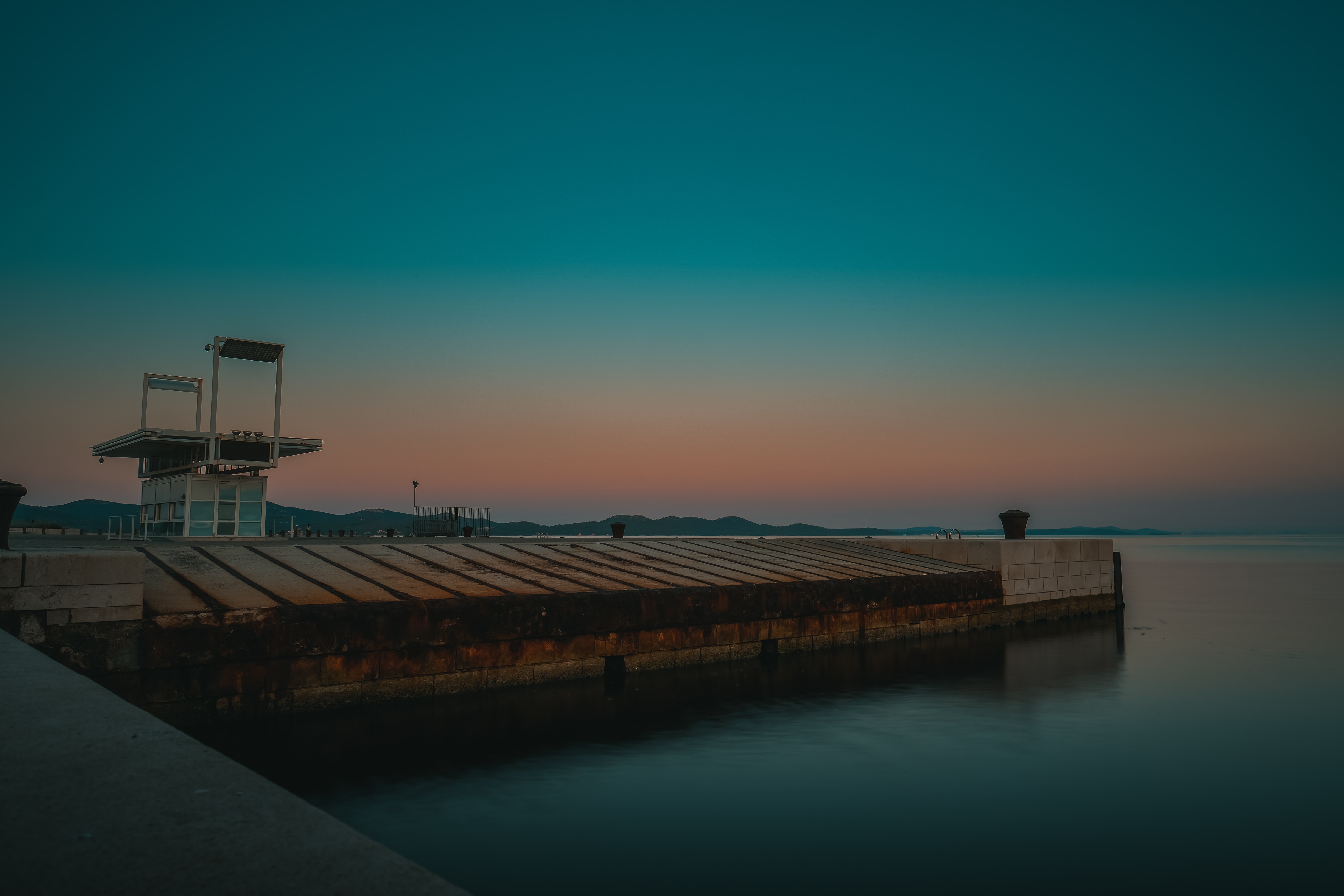 Sunset in Port