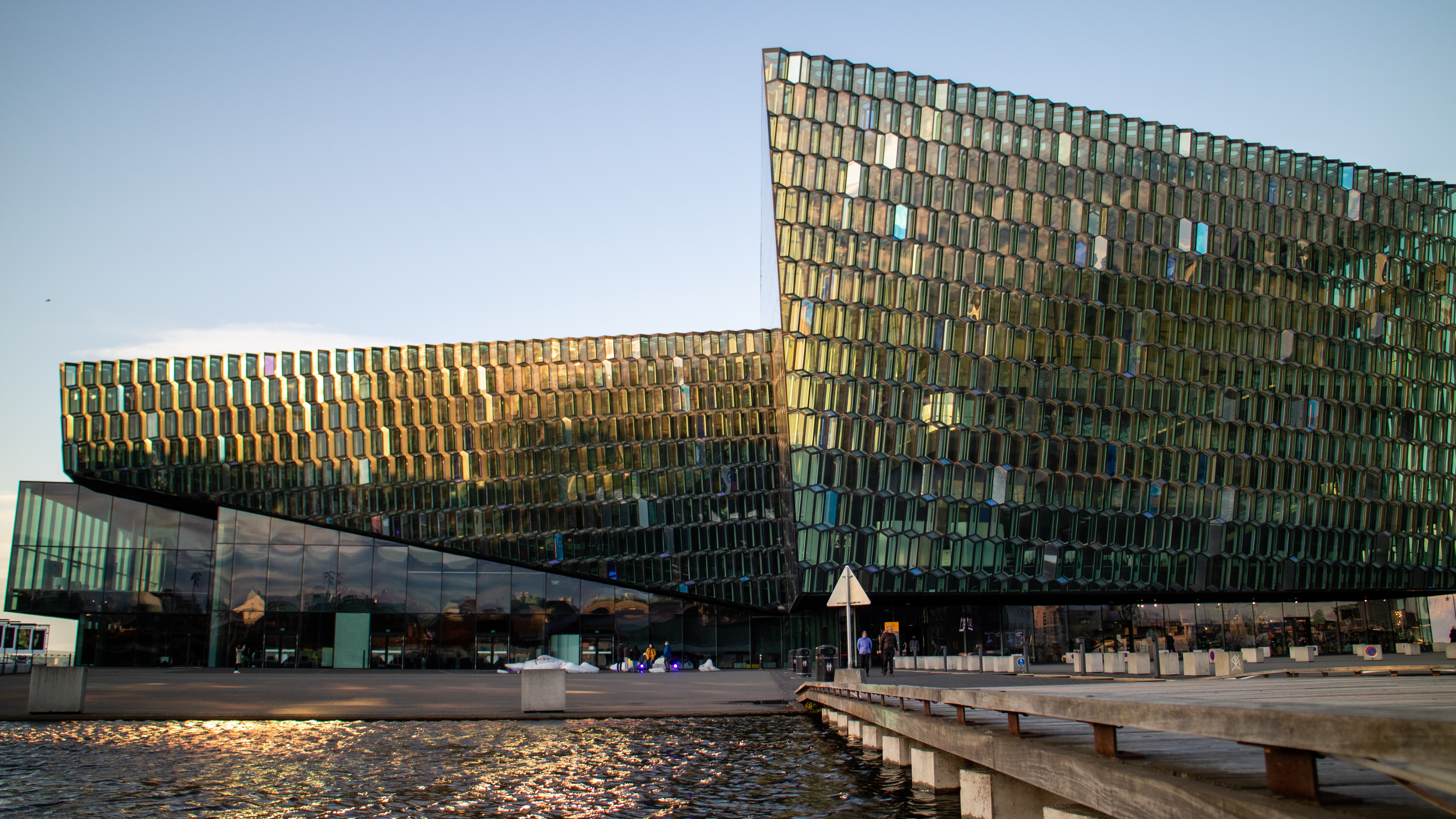 the modern sculpture Harpa
Things to do in Reykjavik