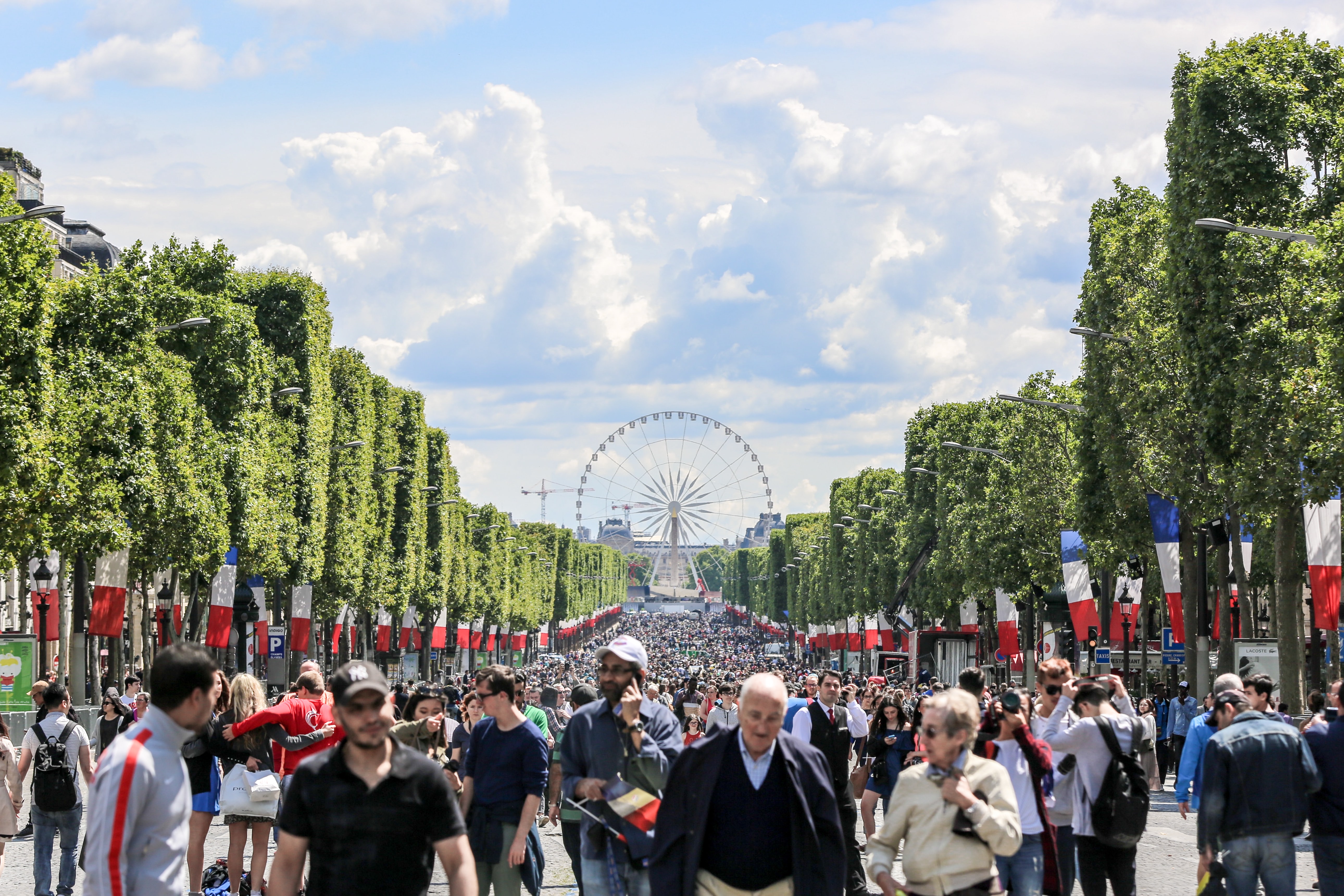 Champs Elysees Bastille Day