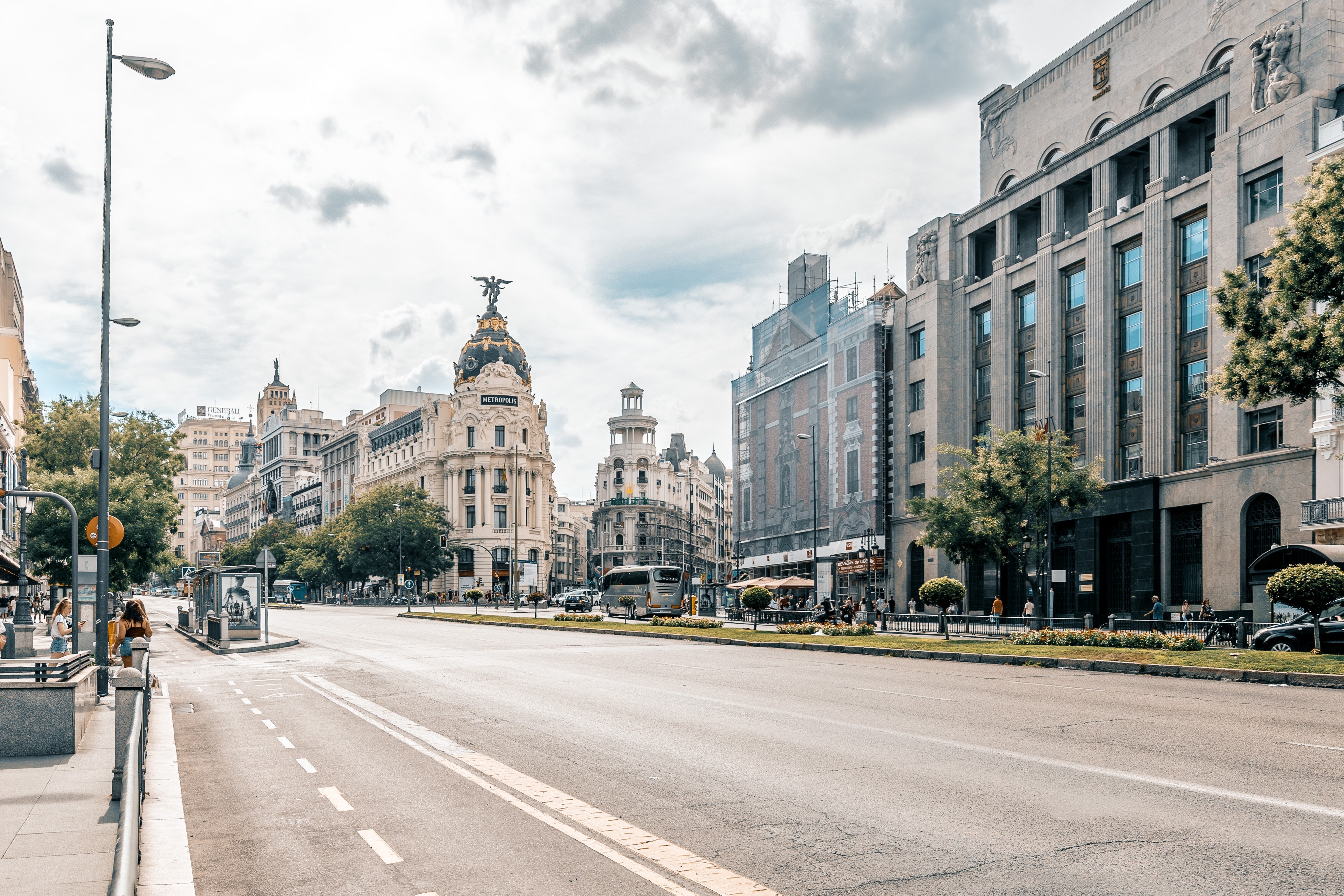 Streets of Madrid, Spain 