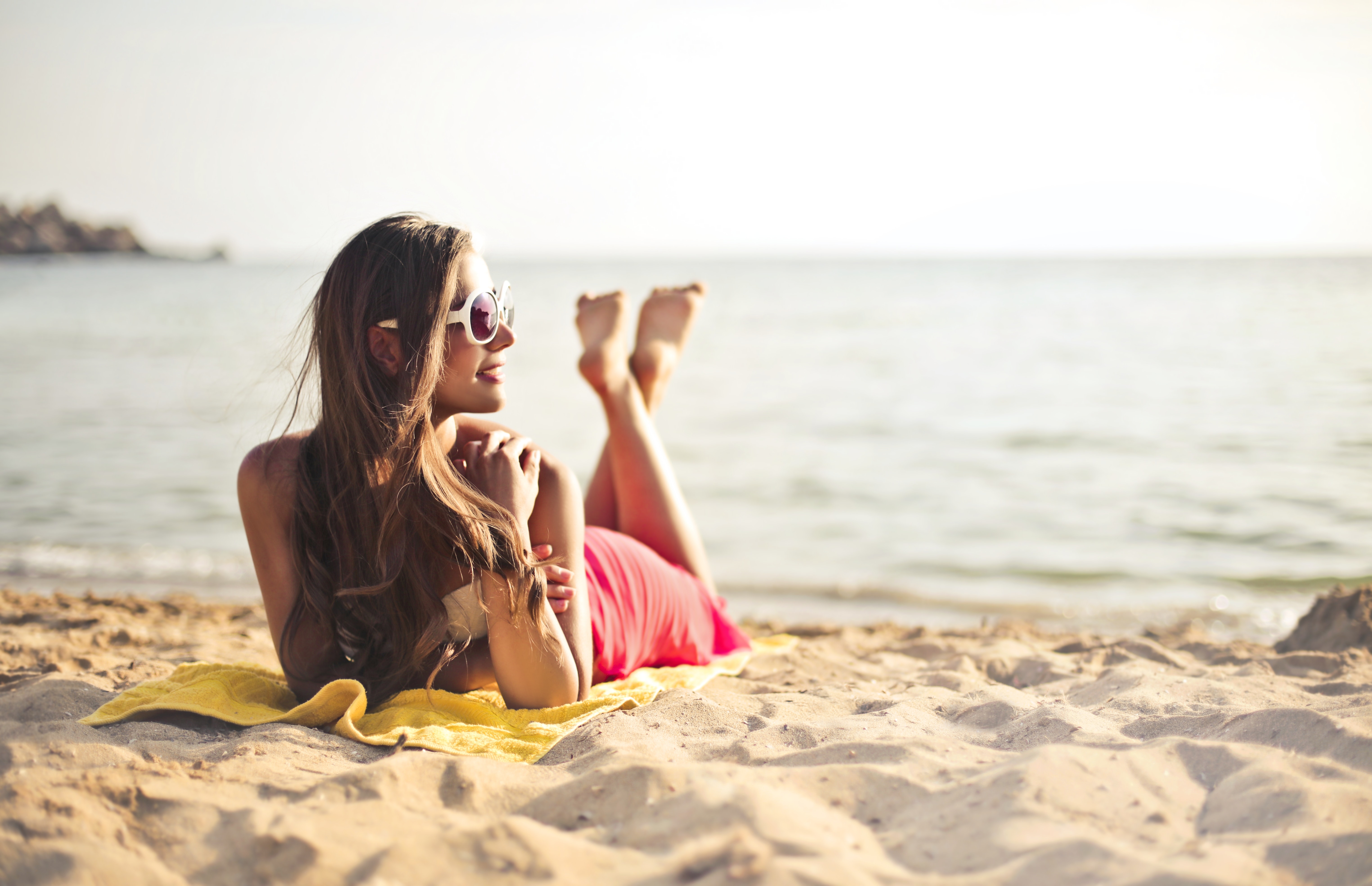 Sunbathing on the Beaches, Summer in Spain