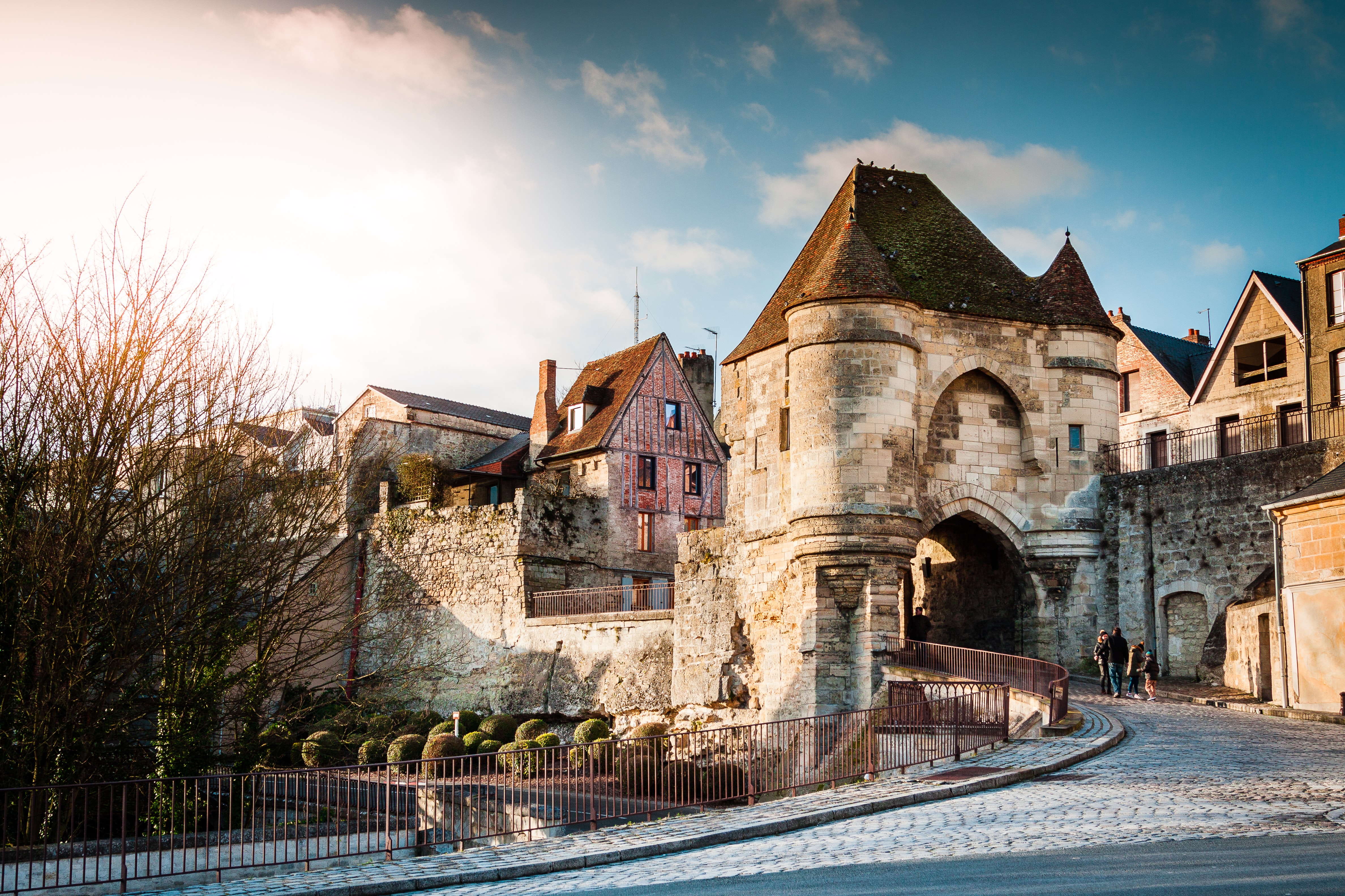 Castle in Lyon, France