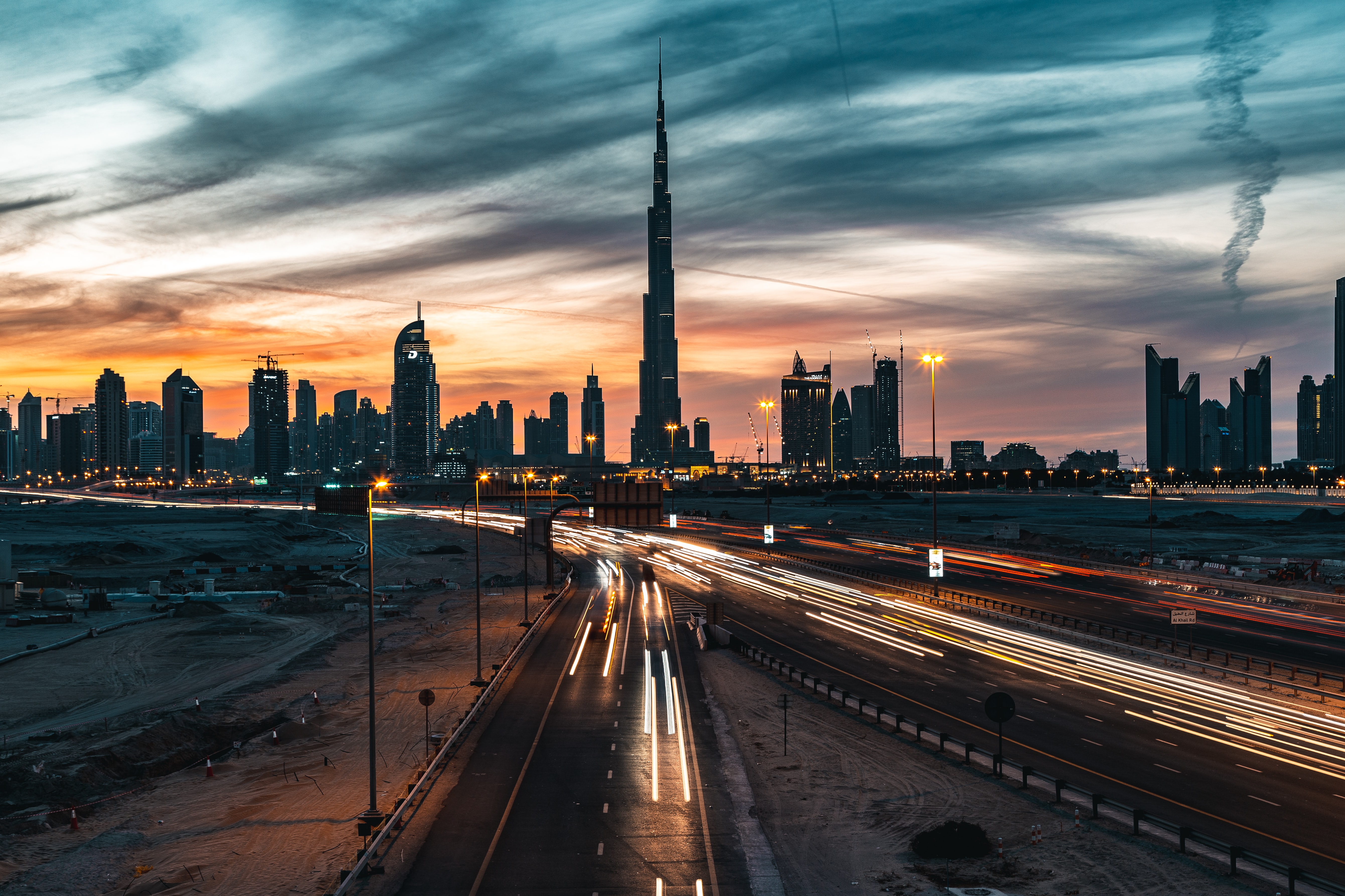 Dubai From Delhi Through Roads