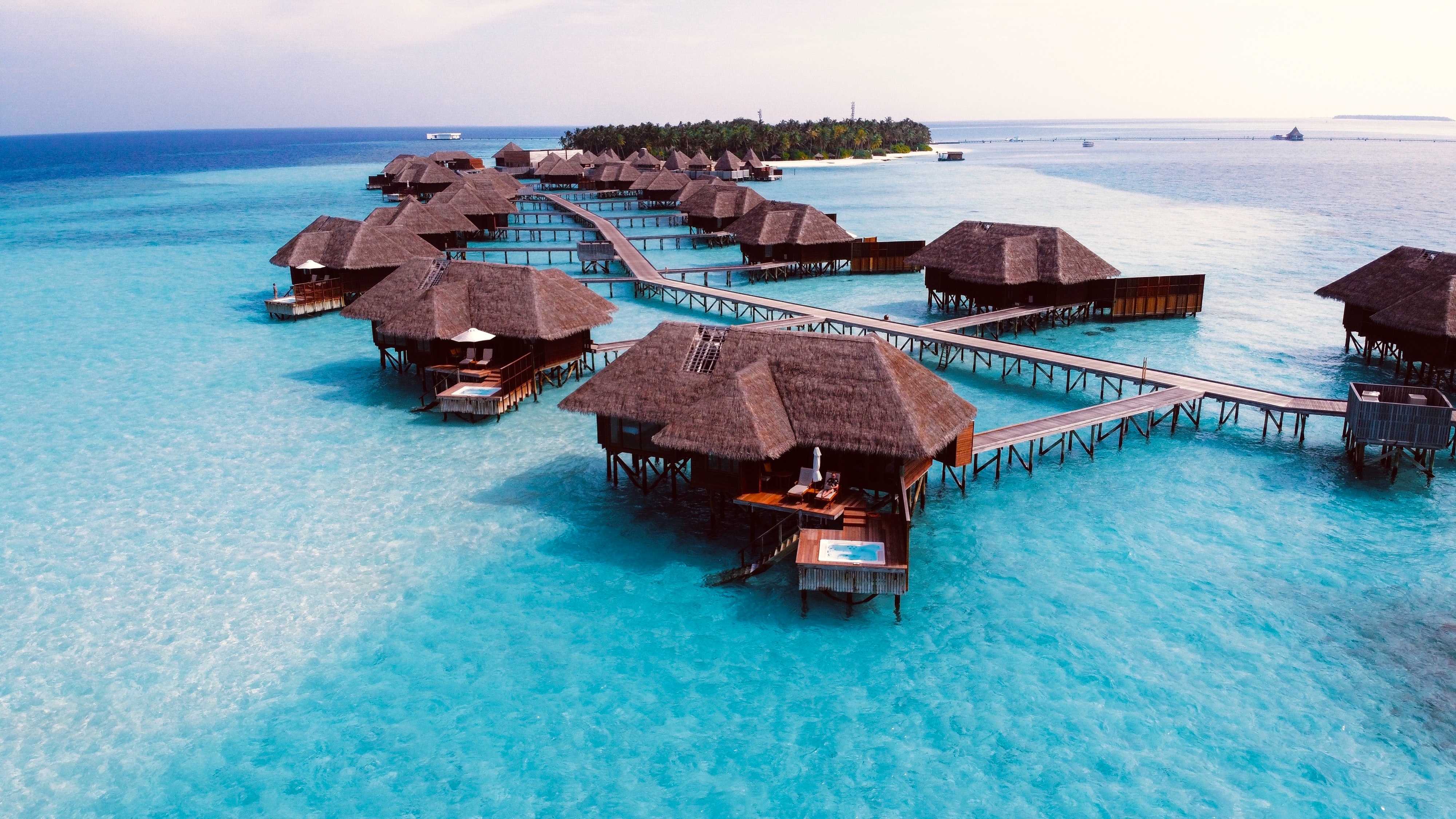 Unique Water Villas With Glass Floors in Maldives