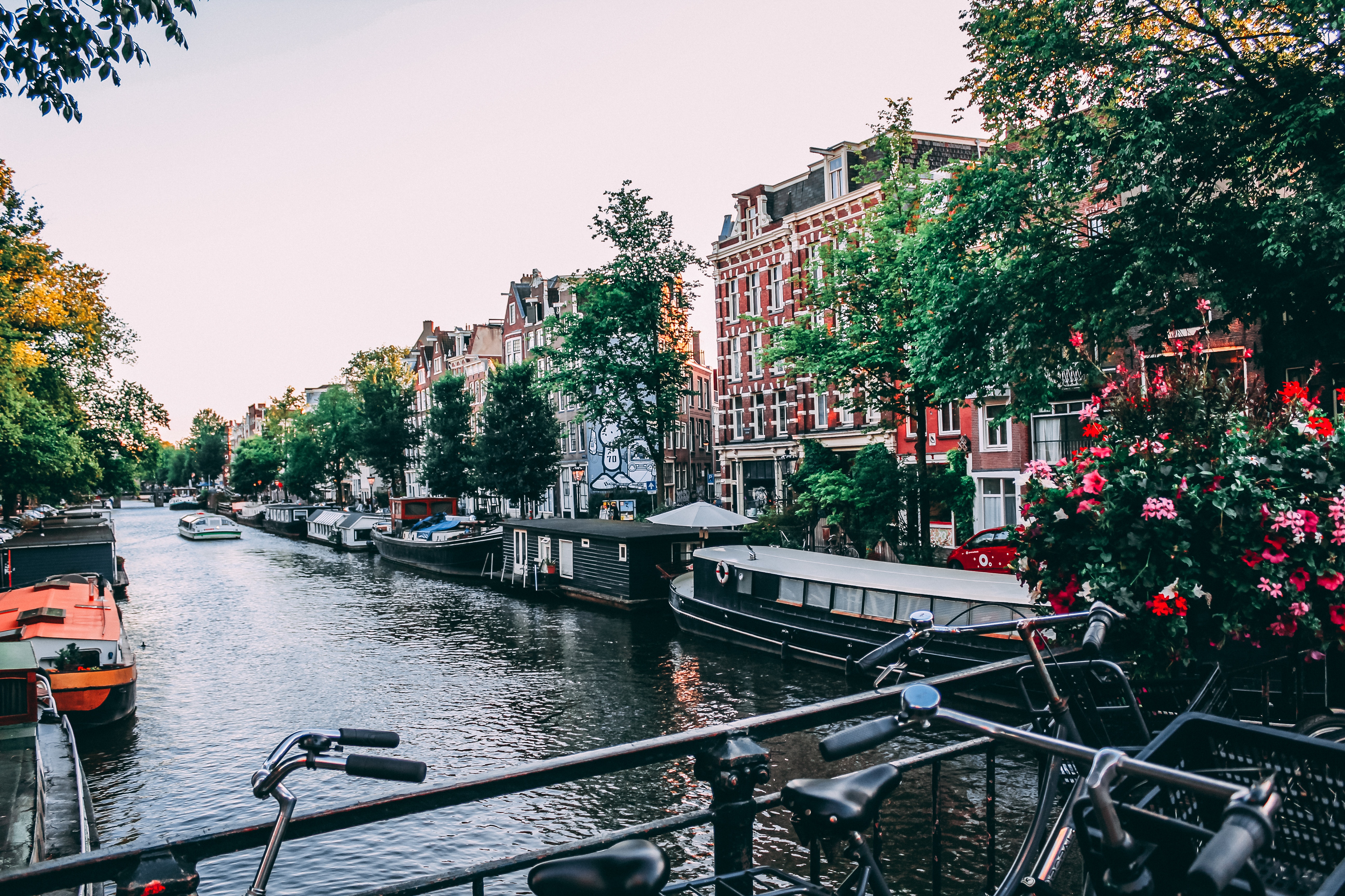 Amsterdam, Europe in February