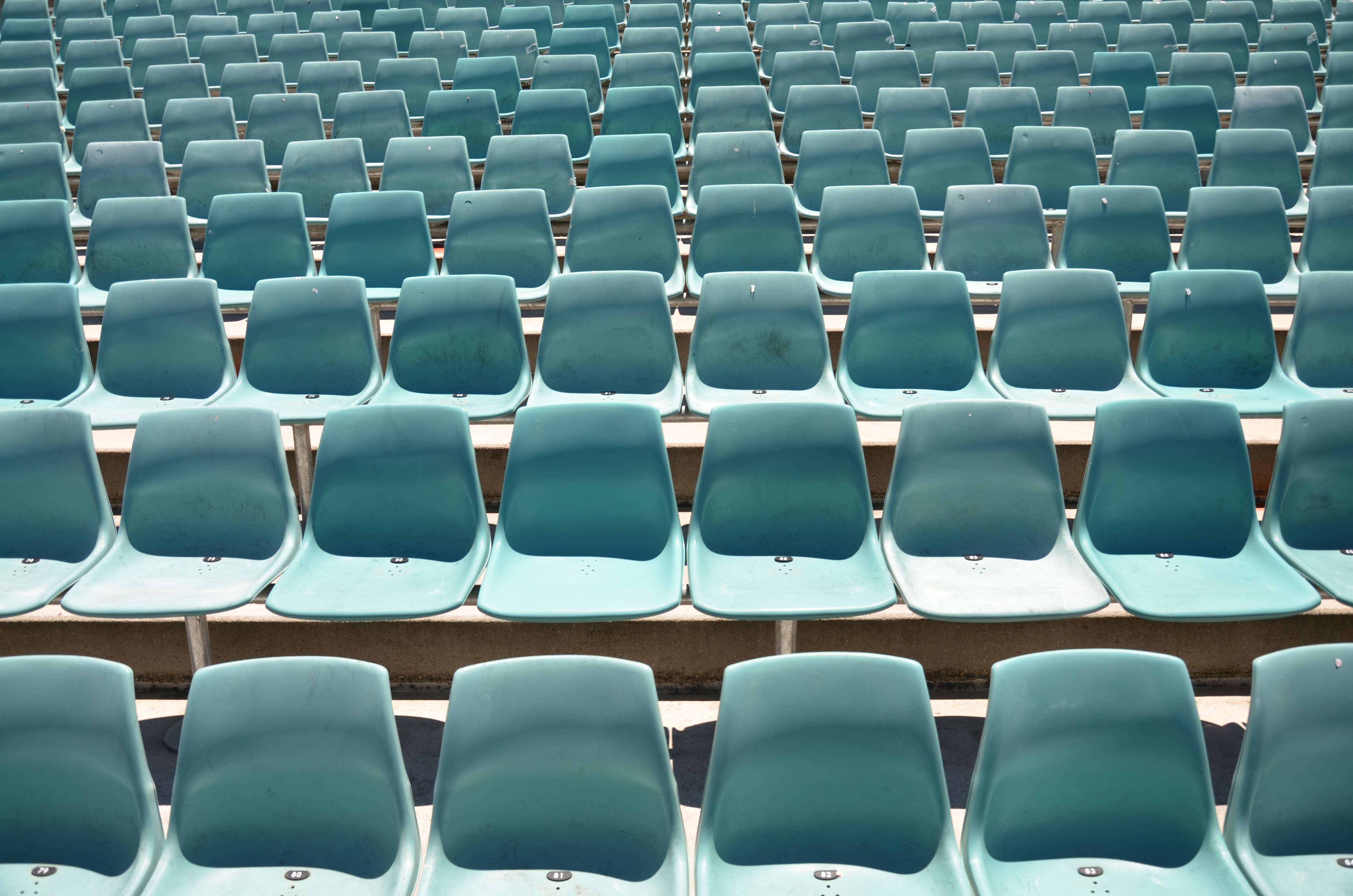 seating stand in stadium