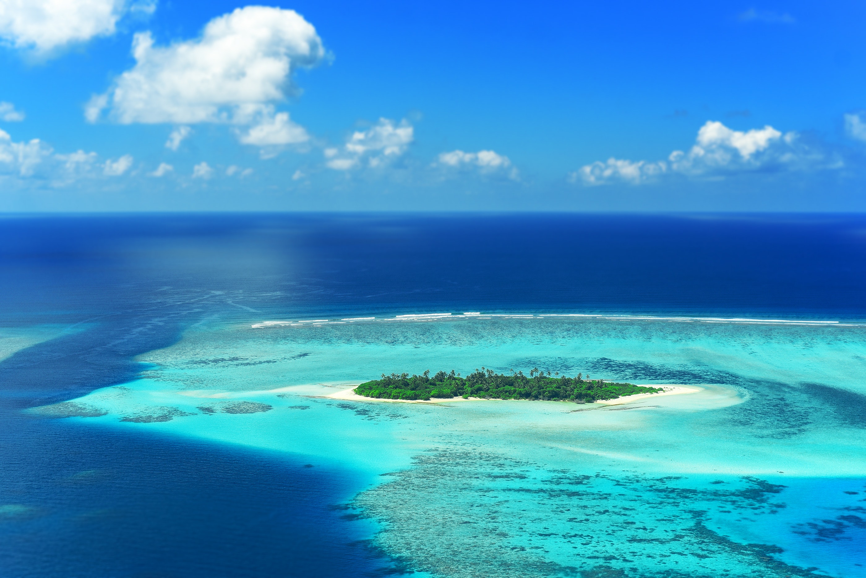 Kayaking in Maldives