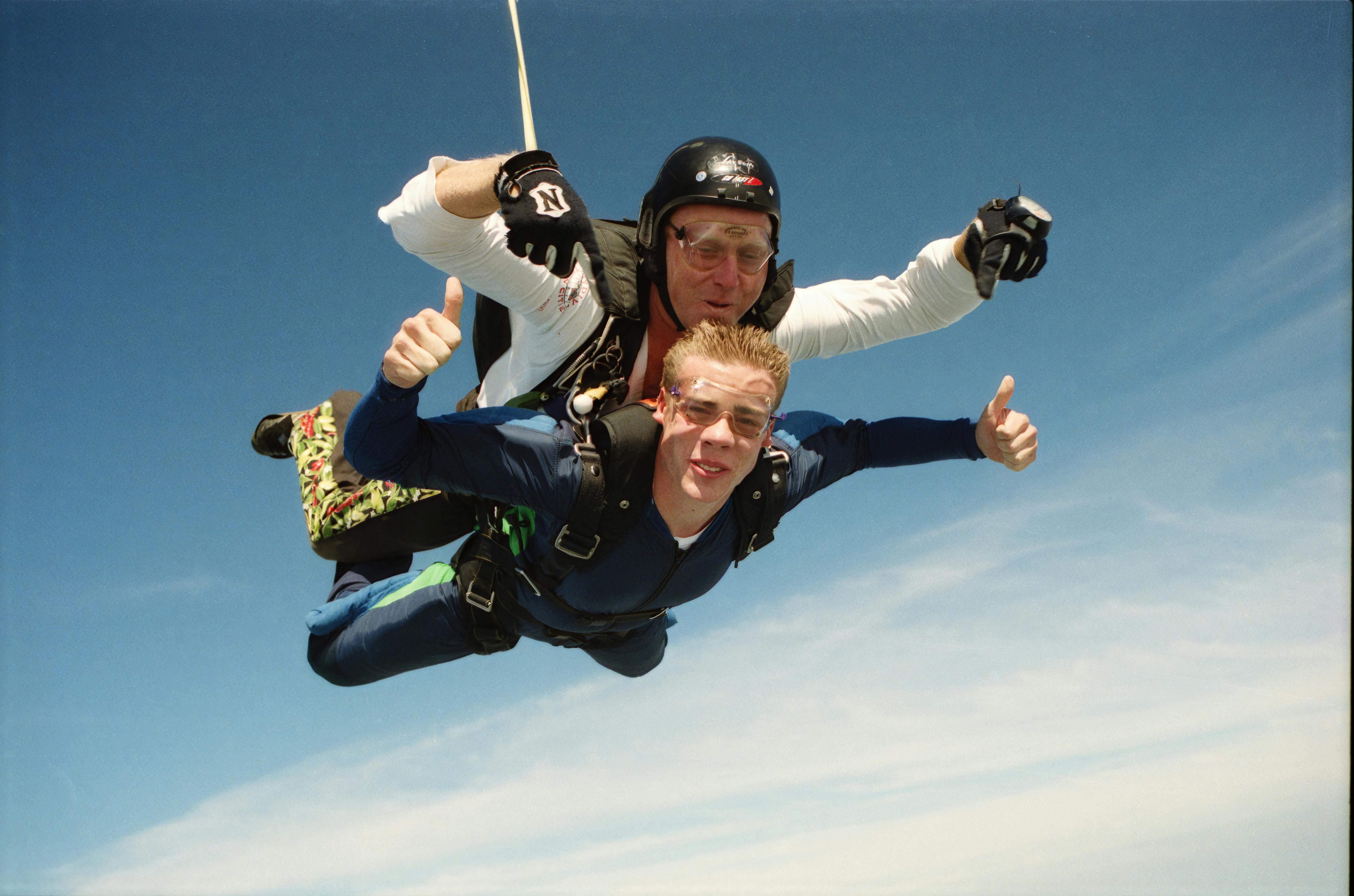 Skydiving in New Zealand